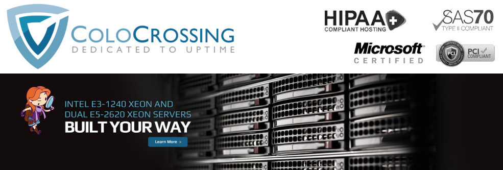 Phedran Severs, VPS, Colocrossing, 100% Uptime